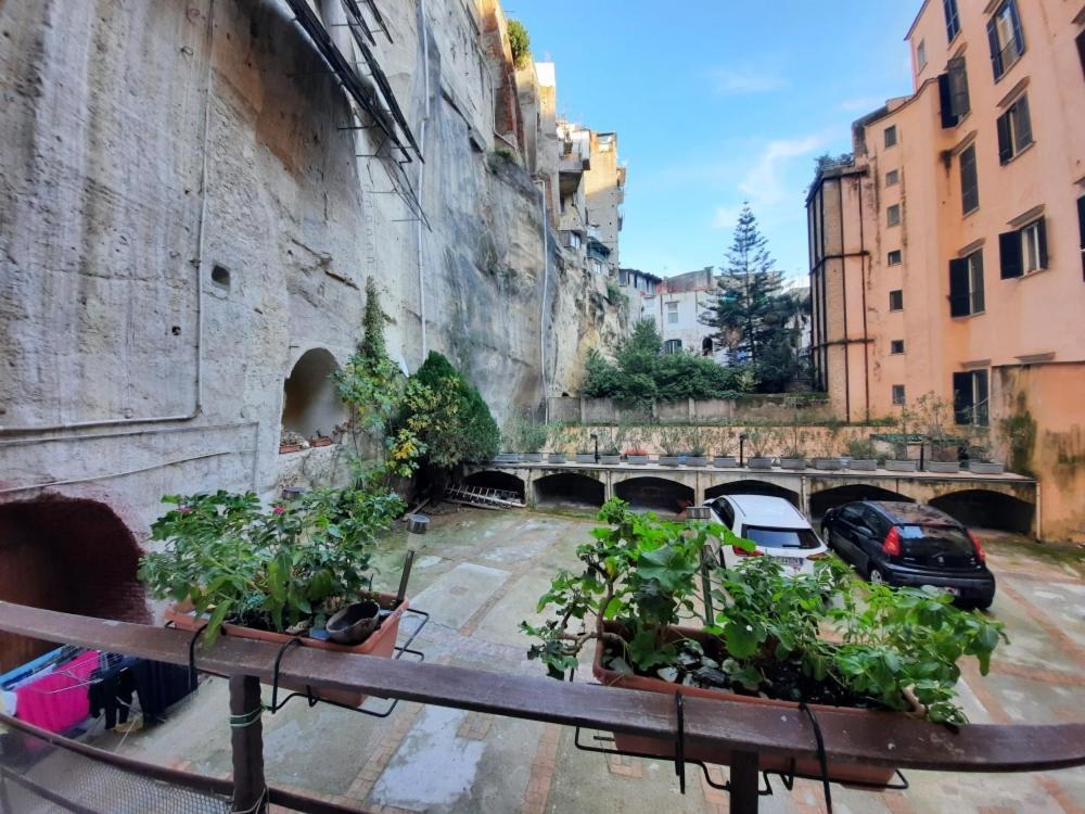 Ferienwohnung La Casa Nella Roccia Neapel Exterior foto